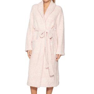 Barefoot Dreams Cozy Chic Knit Microfiber Robe Dusty Rose Sz 1